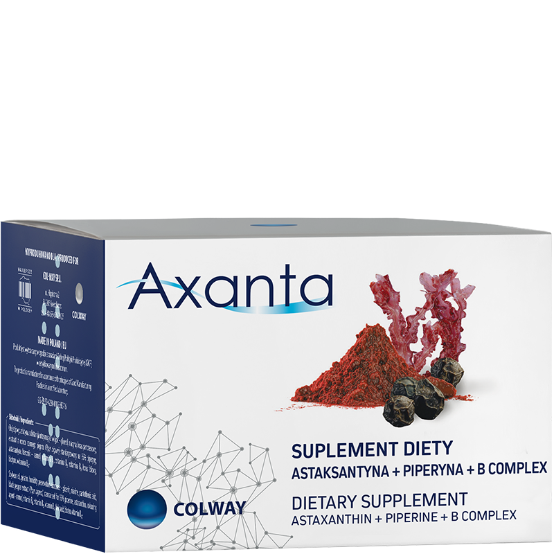 Axanta  - kompleks witaminy B, astaxantyna