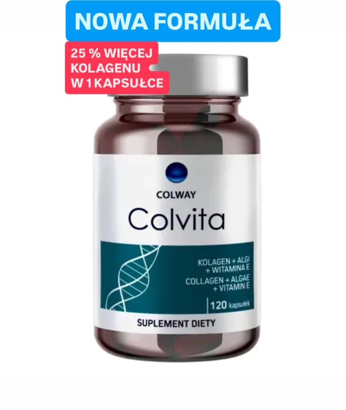 Colvita 120 kap.  -Kolagen w kapsułkach
