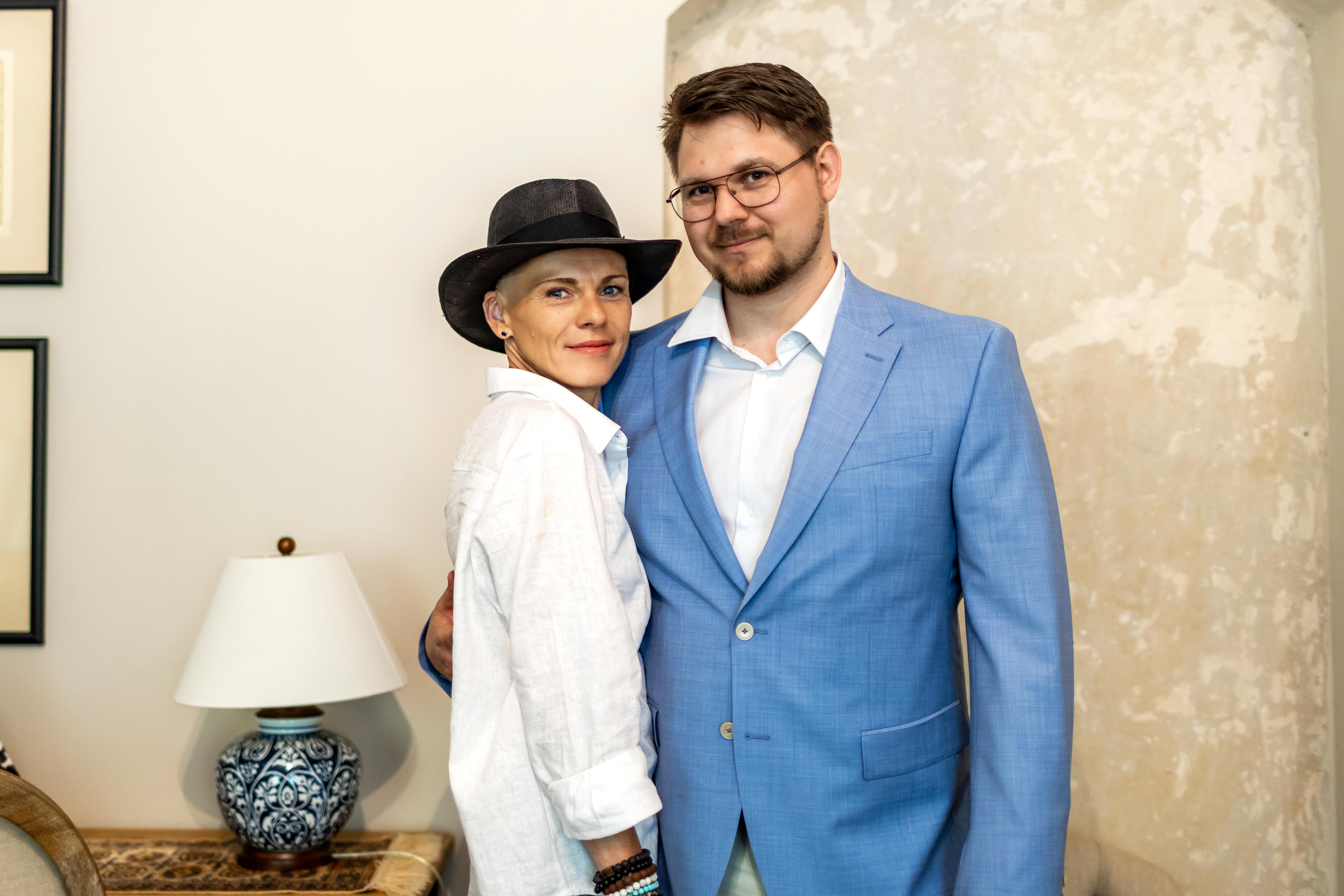 Ja z Prezesem firmy Colway Nikitą Zychem